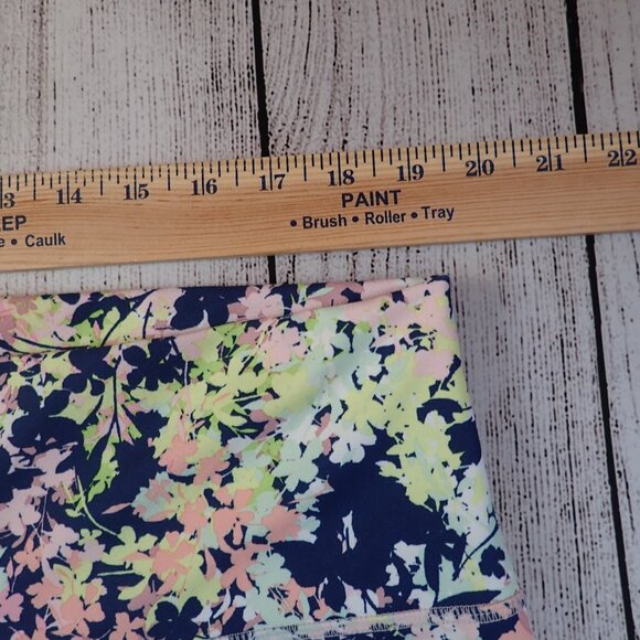 Fabletics Capri Leggings Womens 3x Yoga Pants Floral Print - Picture 6 of 8